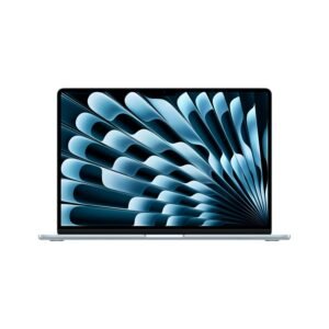 apple 2025 macbook air (15 inch, apple m4 chip with 10 core cpu and 10 core gpu, 16gb unified memory, 256gb) sky blue